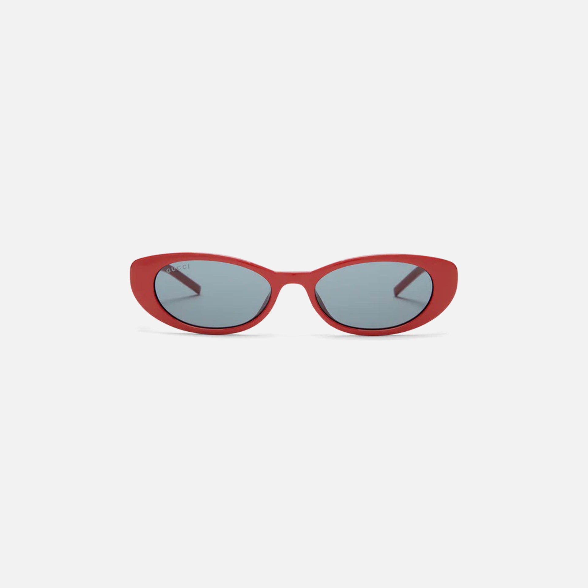 Gucci Oval Injection Frame - Red