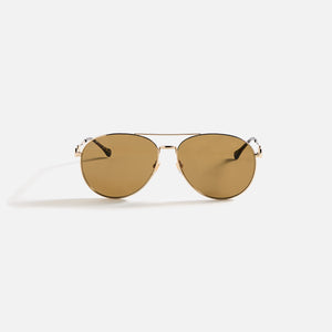 Gucci Aviator Sunglasses - Gold