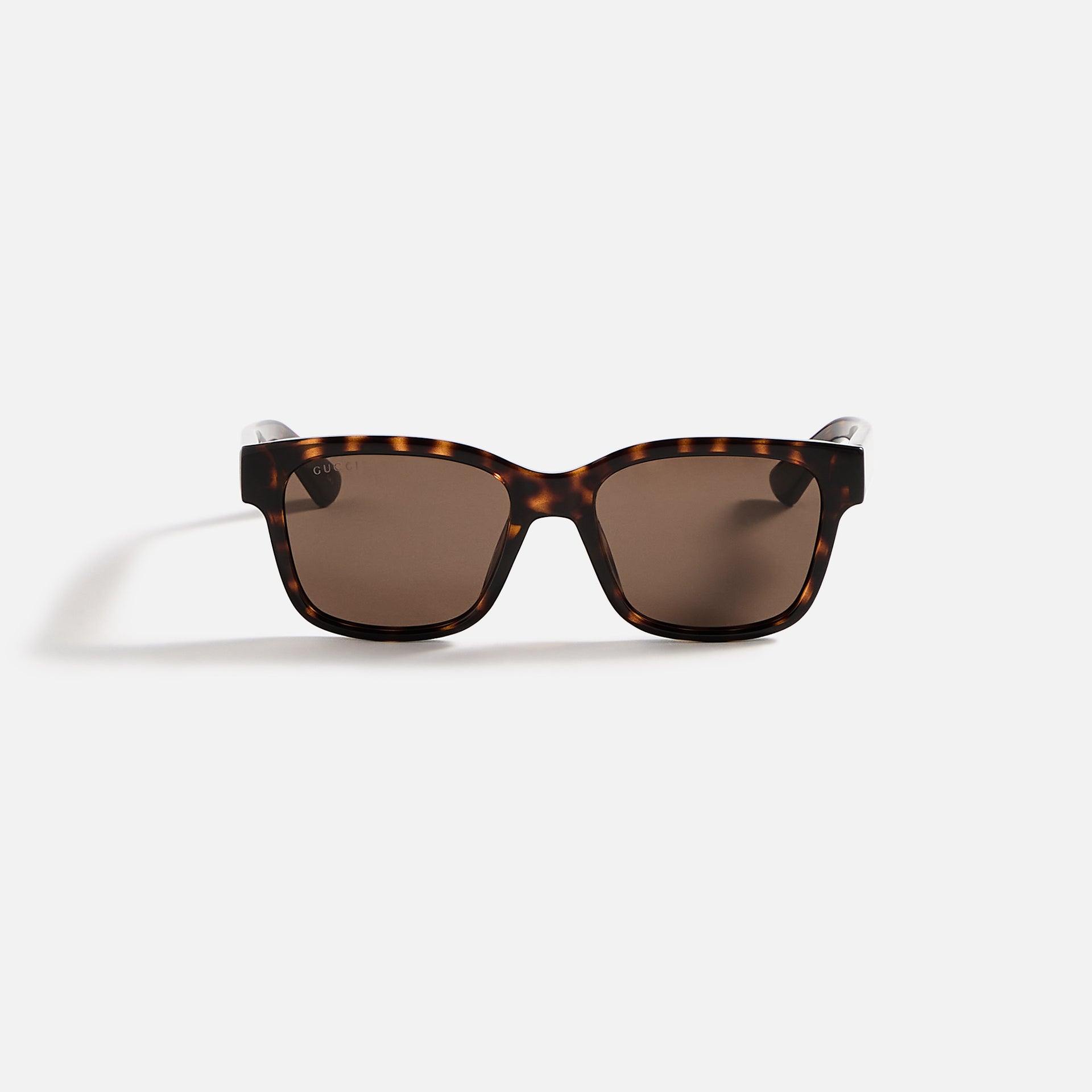 Gucci Square Sunglasses - Havana