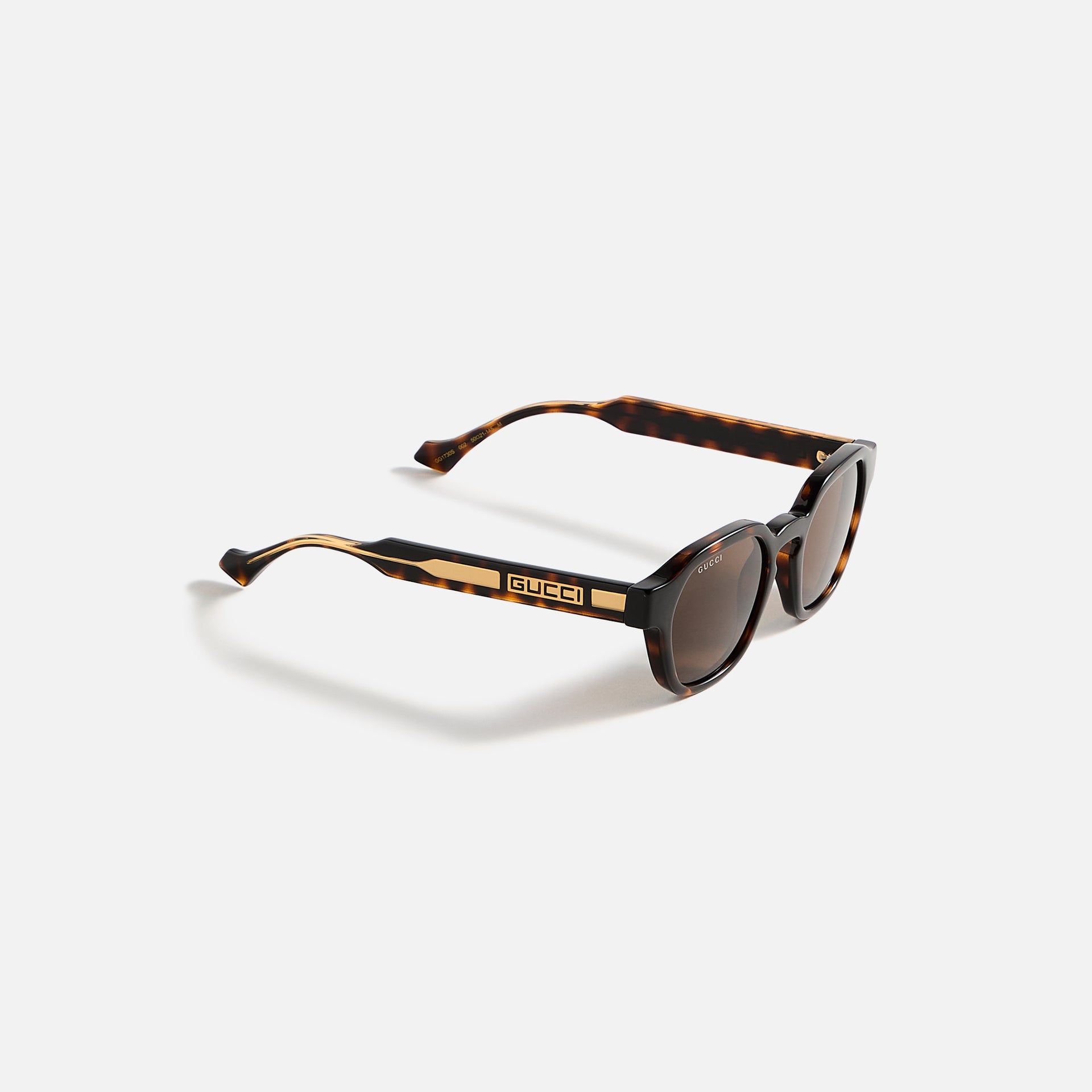 Gucci Round Sunglasses - Havana