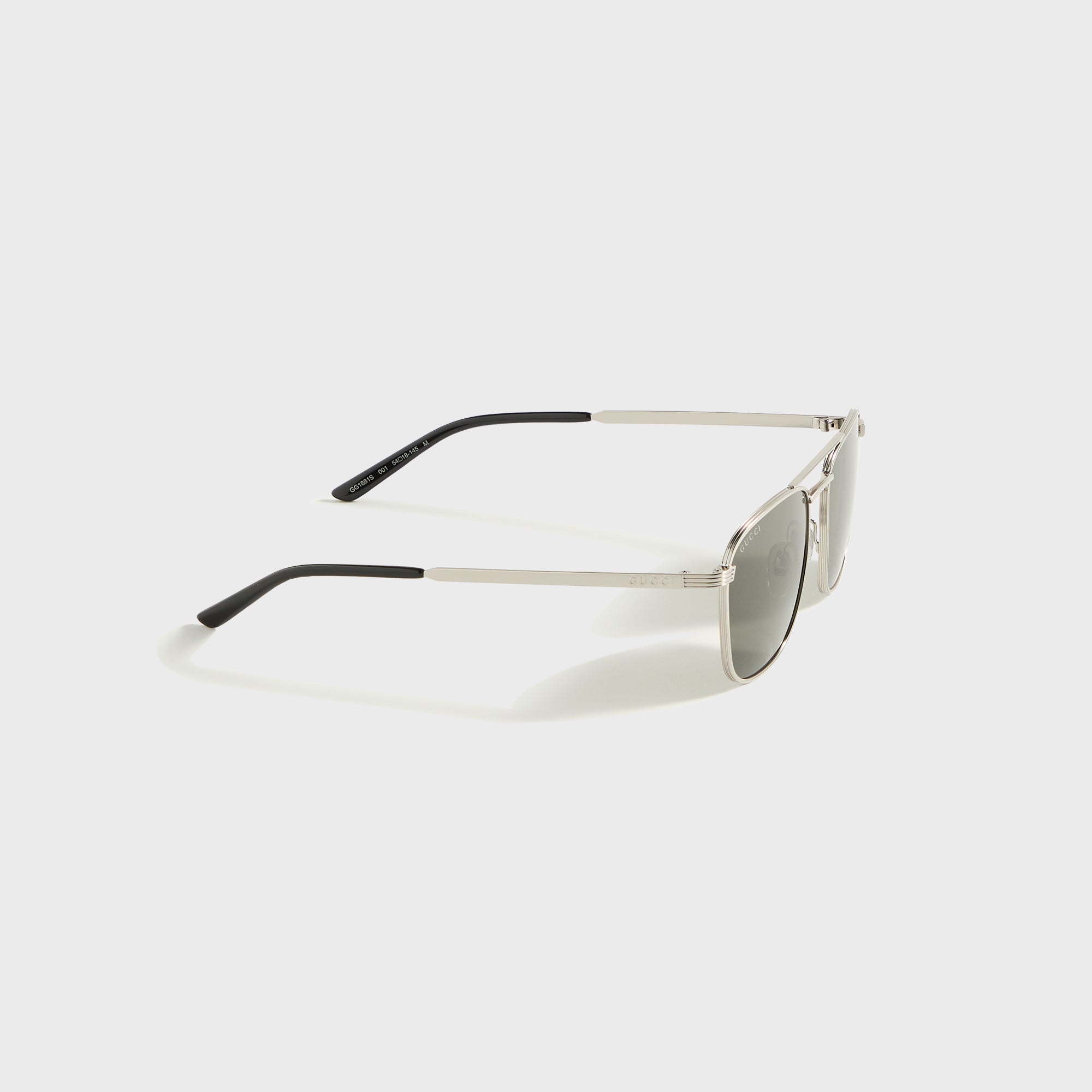 小物 Archive GUCCI square sunglasses silver Gucci Square Sunglasses - Silver – Kith