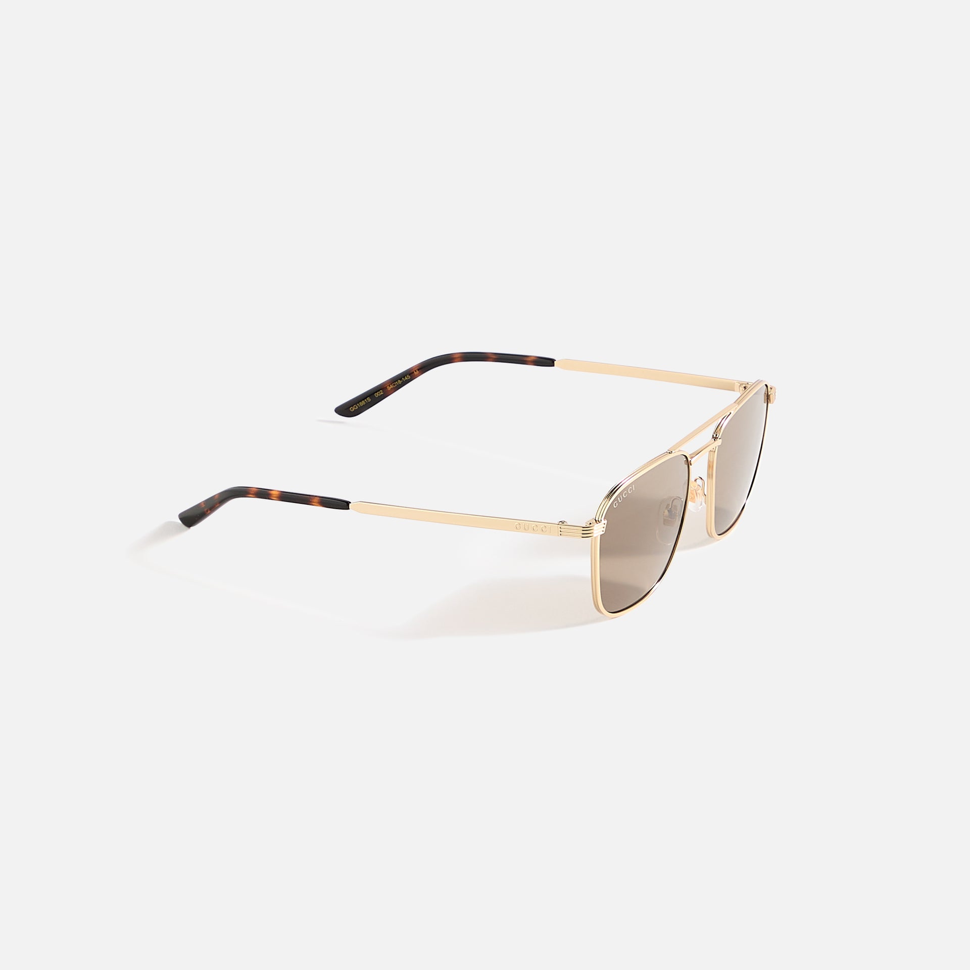 Gucci Rectangular Frames - Gold