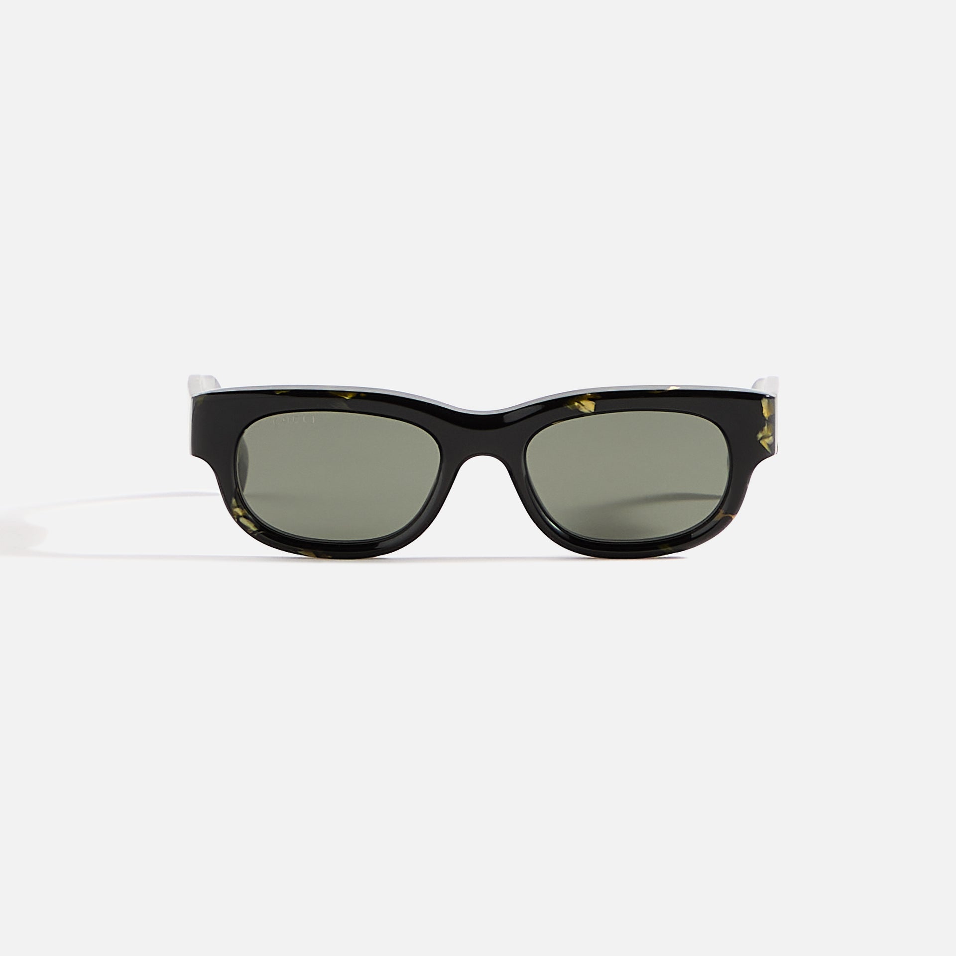 Gucci Transparent Rectangular Frames - Black