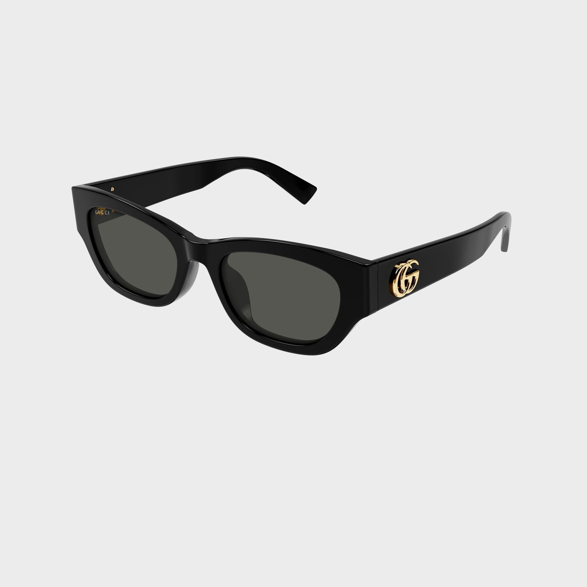 Gucci Square Sunglasses- Black / Grey – Kith