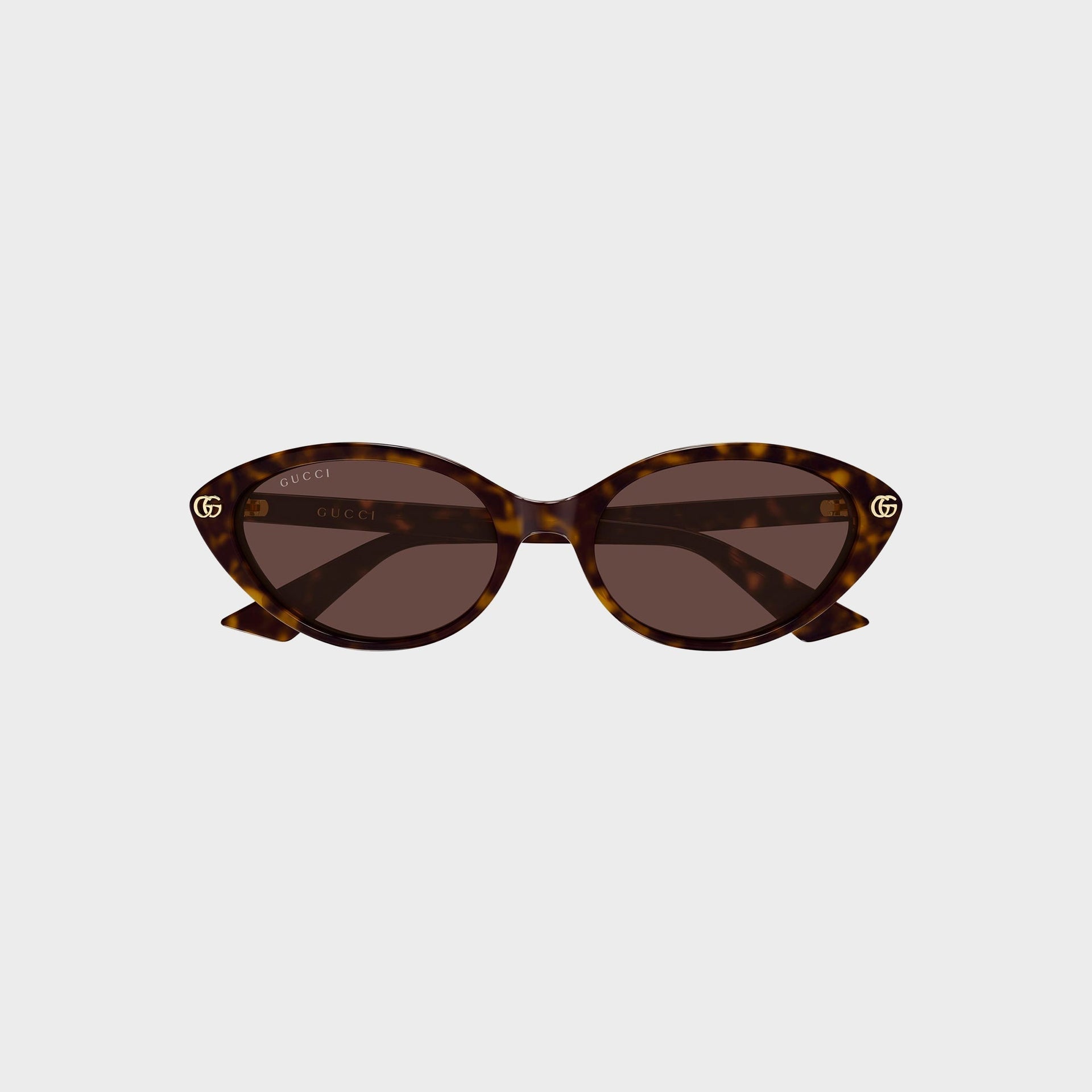 Gucci GG2110S Cat-Eye Sunglasses - Havana / Brown