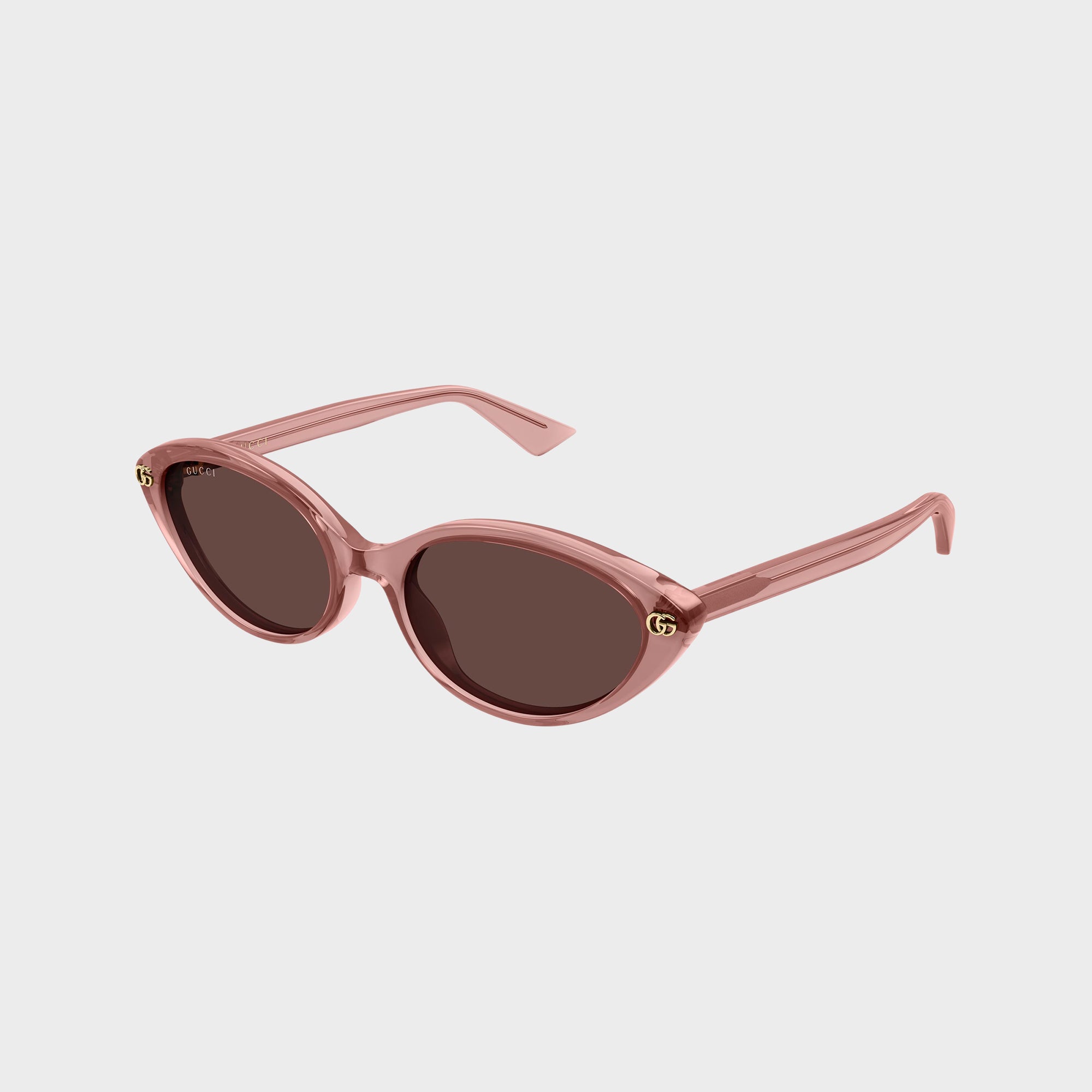 Gucci Leonie Interlocking G Mask Sunglasses - Light Blue / Light