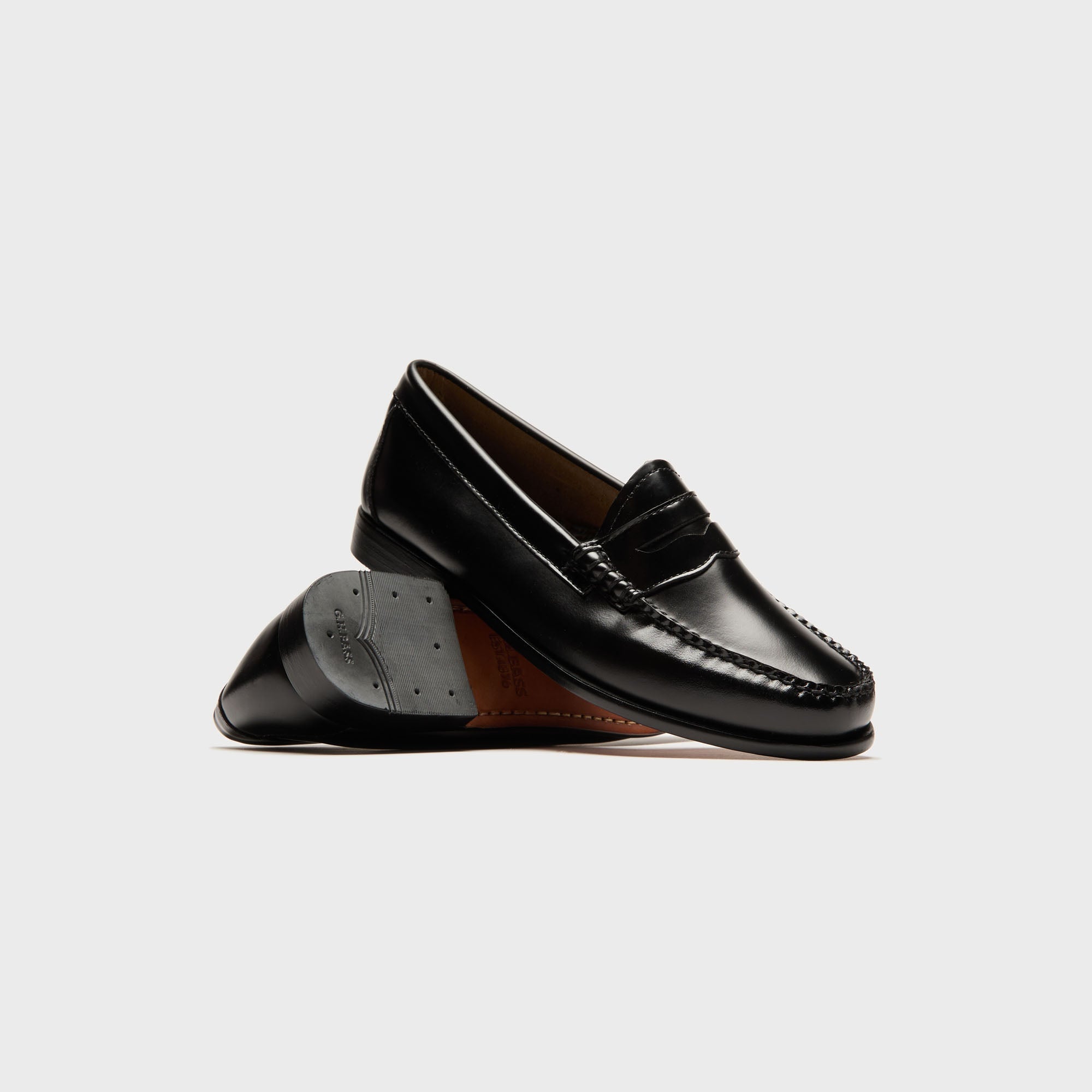 G.H. BASS & CO. WEEJUNS 黒 モカシン 38 Madewell x G.H.BASS Lennox Weejuns® Loafers | Madewell