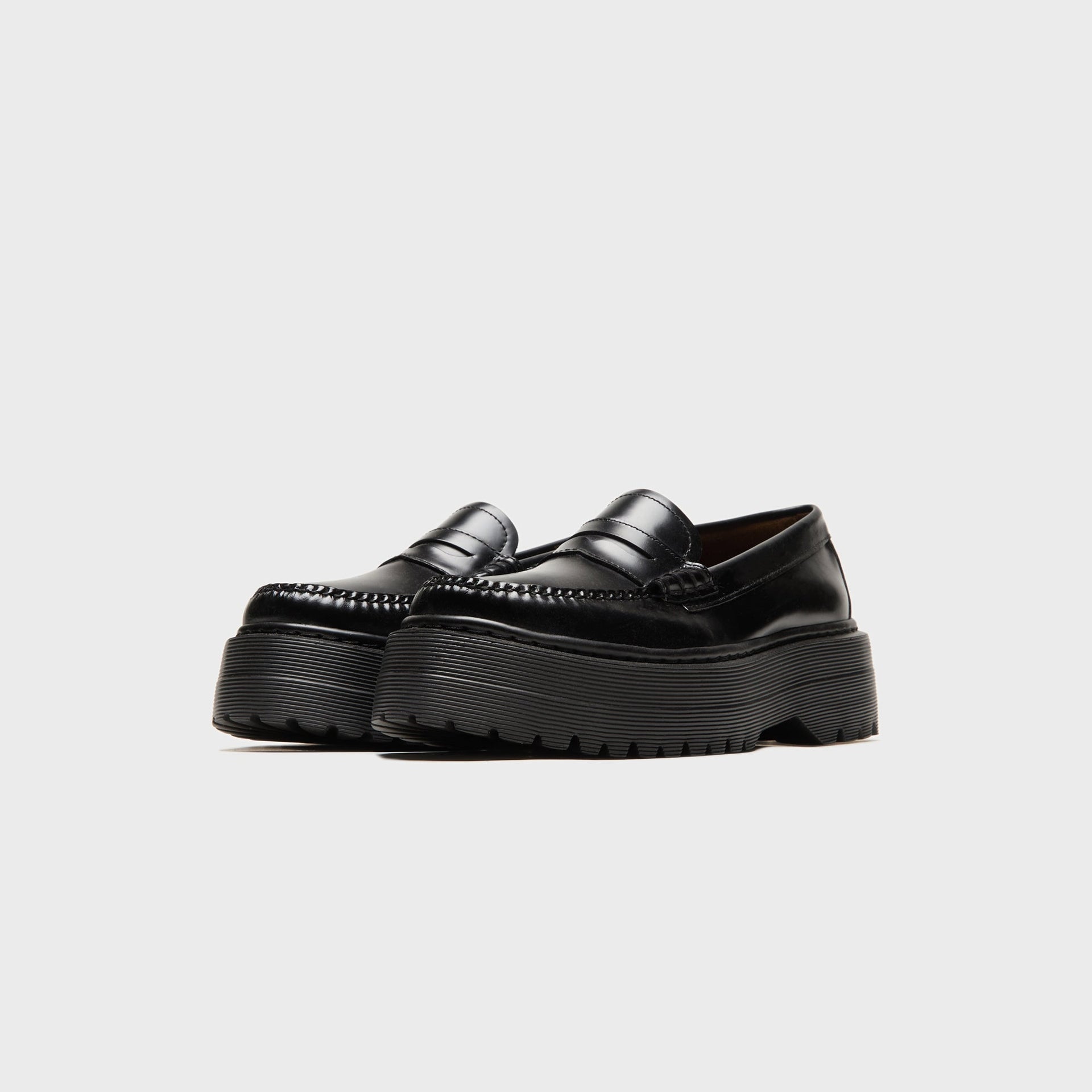 G.H. Bass WMNS Whitney Platform Weejuns Loafer - Black