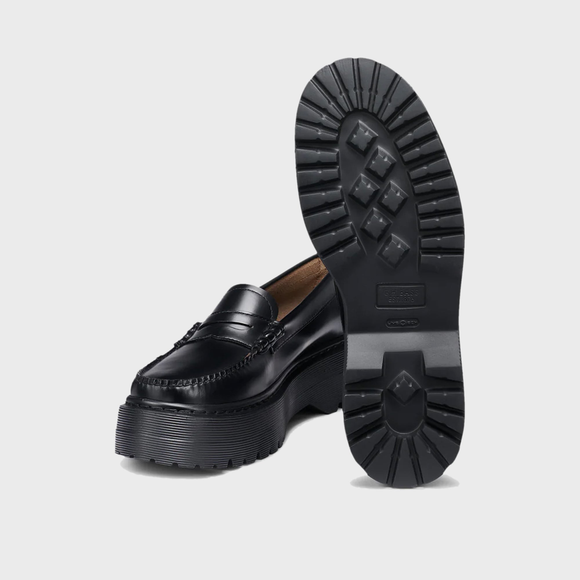G.H. Bass WMNS Whitney Platform Weejuns Loafer - Black – Kith