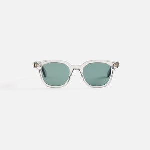 Garrett Leight Broadway Sunglass - Light Grey / Semi Flat Blue Smoke