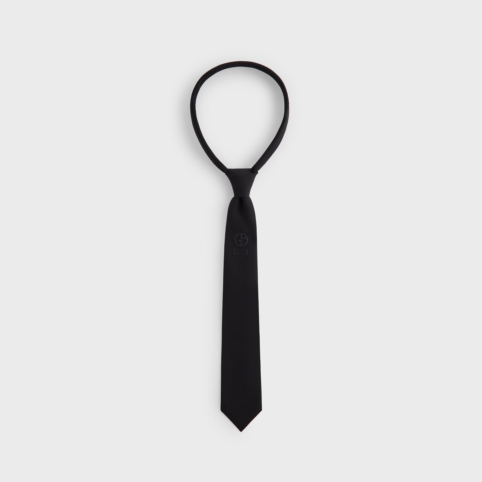 Giorgio Armani & Kith &Kin Milano Crepe Tie - Black - PH