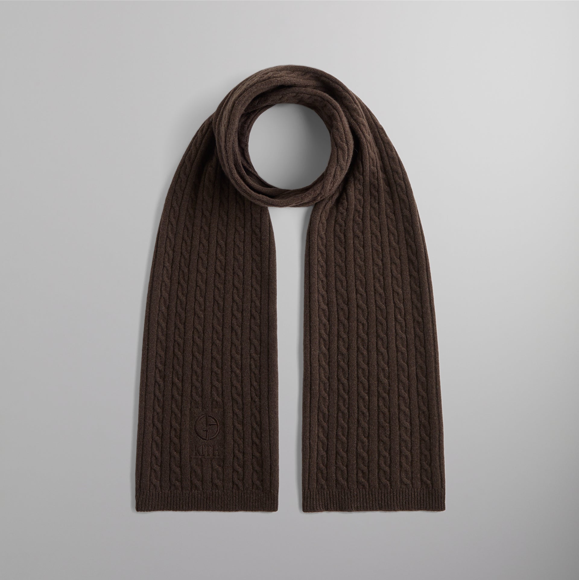 Kith & Giorgio Armani Cable Scarf - Hickory