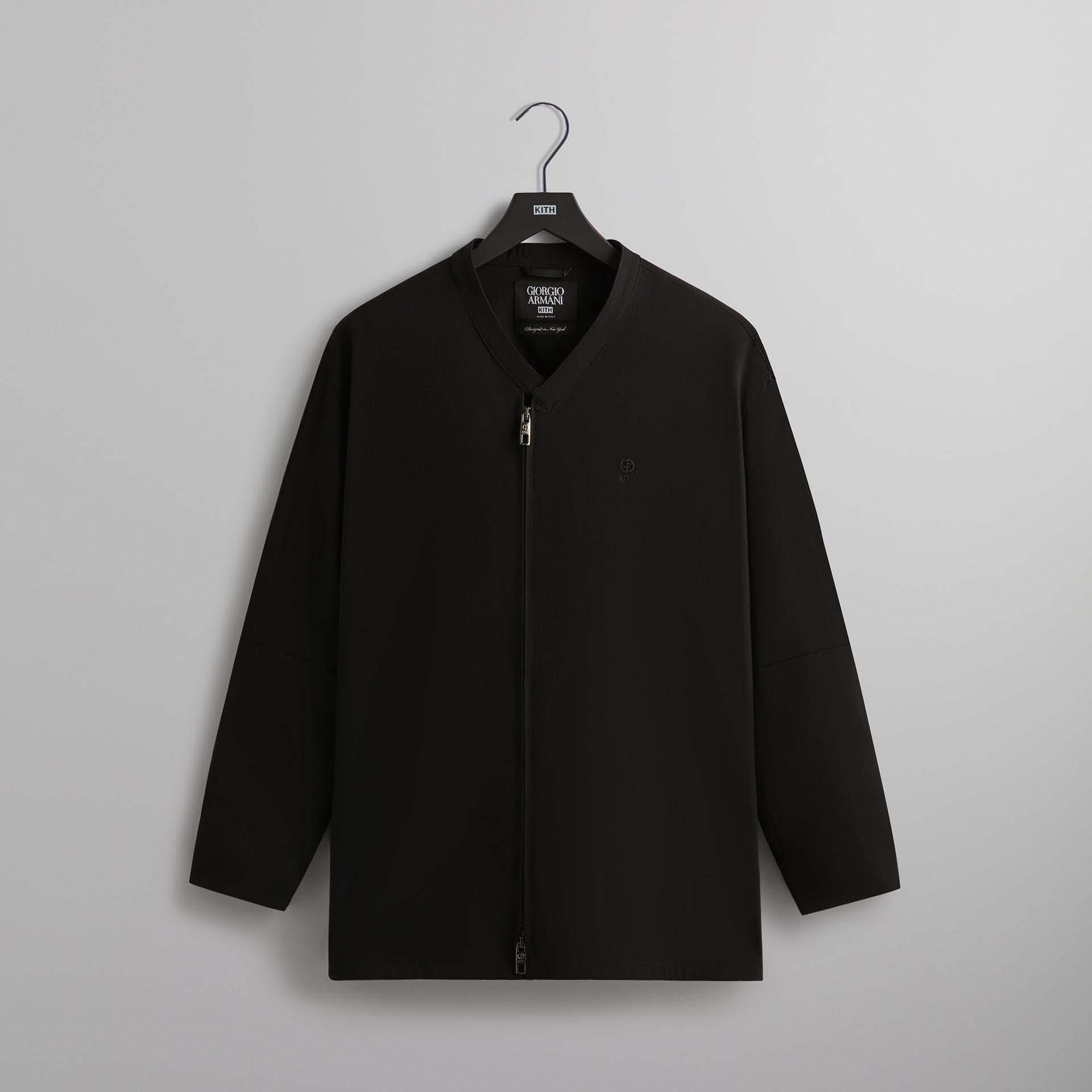 Kith & Giorgio Armani Zip Shirt - Black PH