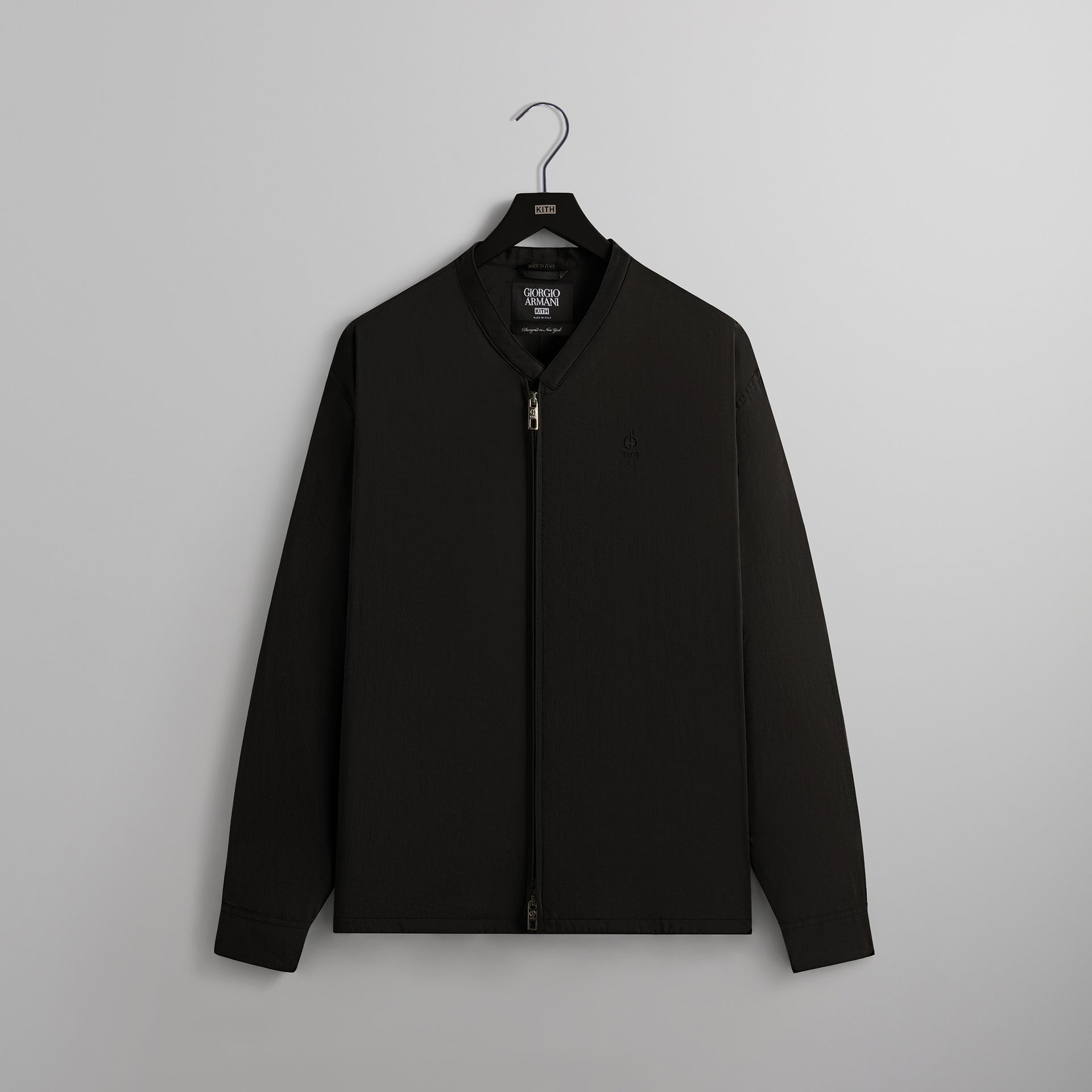 Kith & Giorgio Armani Zip Shirt - Black