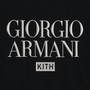 Kith & Giorgio Armani Nelson Crewneck - Black