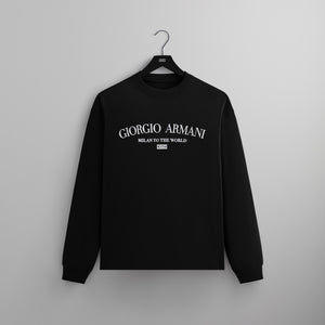 Giorgio armani long sleeve t shirt best sale