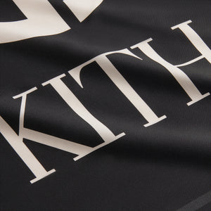 Kith & Giorgio Armani Logo Bandana - Black