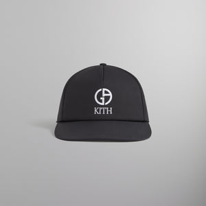 Kith & Giorgio Armani Pinch Crown Hat - Black