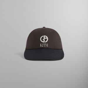 Kith & Giorgio Armani Two Tone Baseball Cap - Hickory