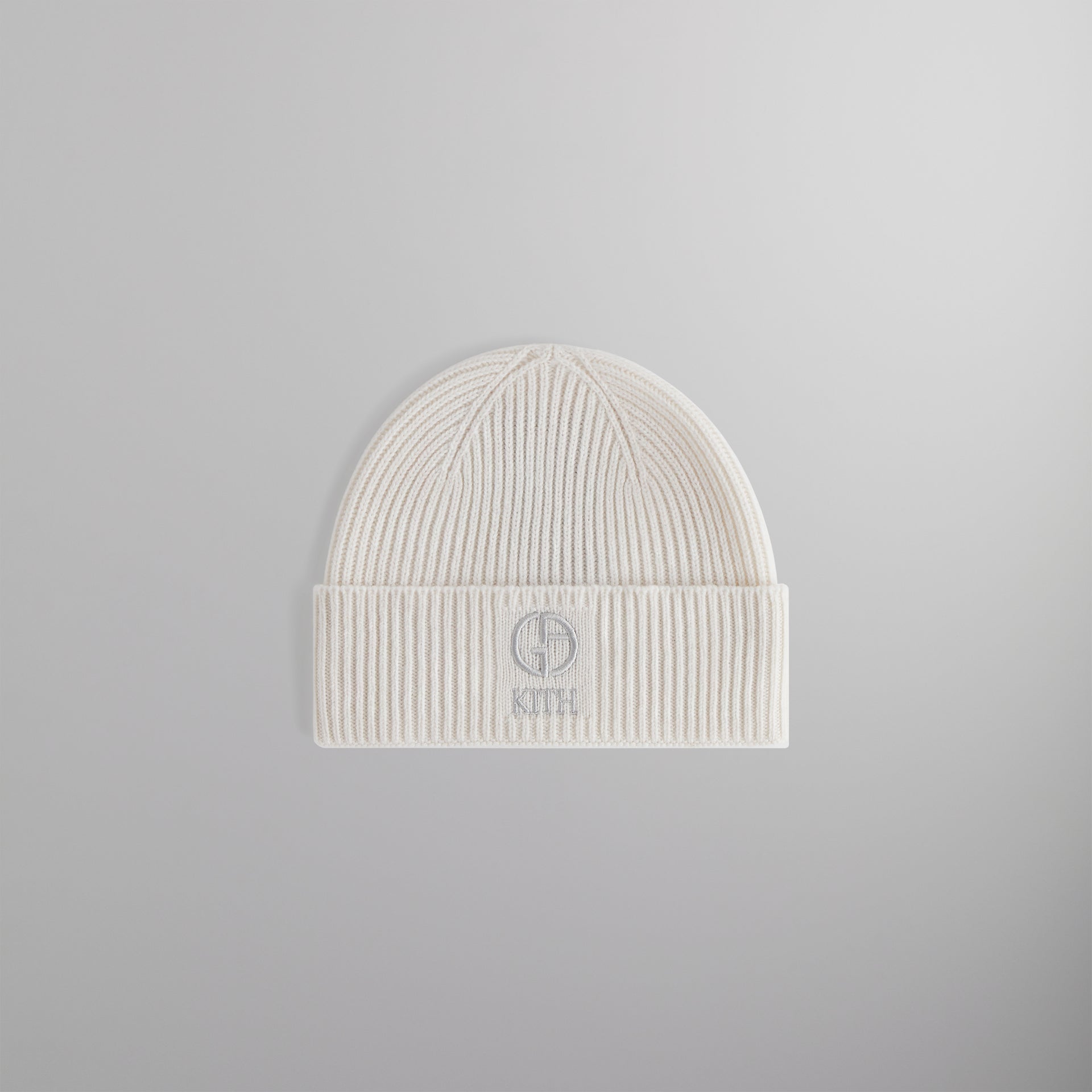 Kith & Giorgio Armani Cashmere Beanie - Sandrift