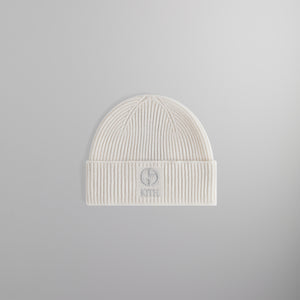 Kith & Giorgio Armani Cashmere Beanie - Sandrift