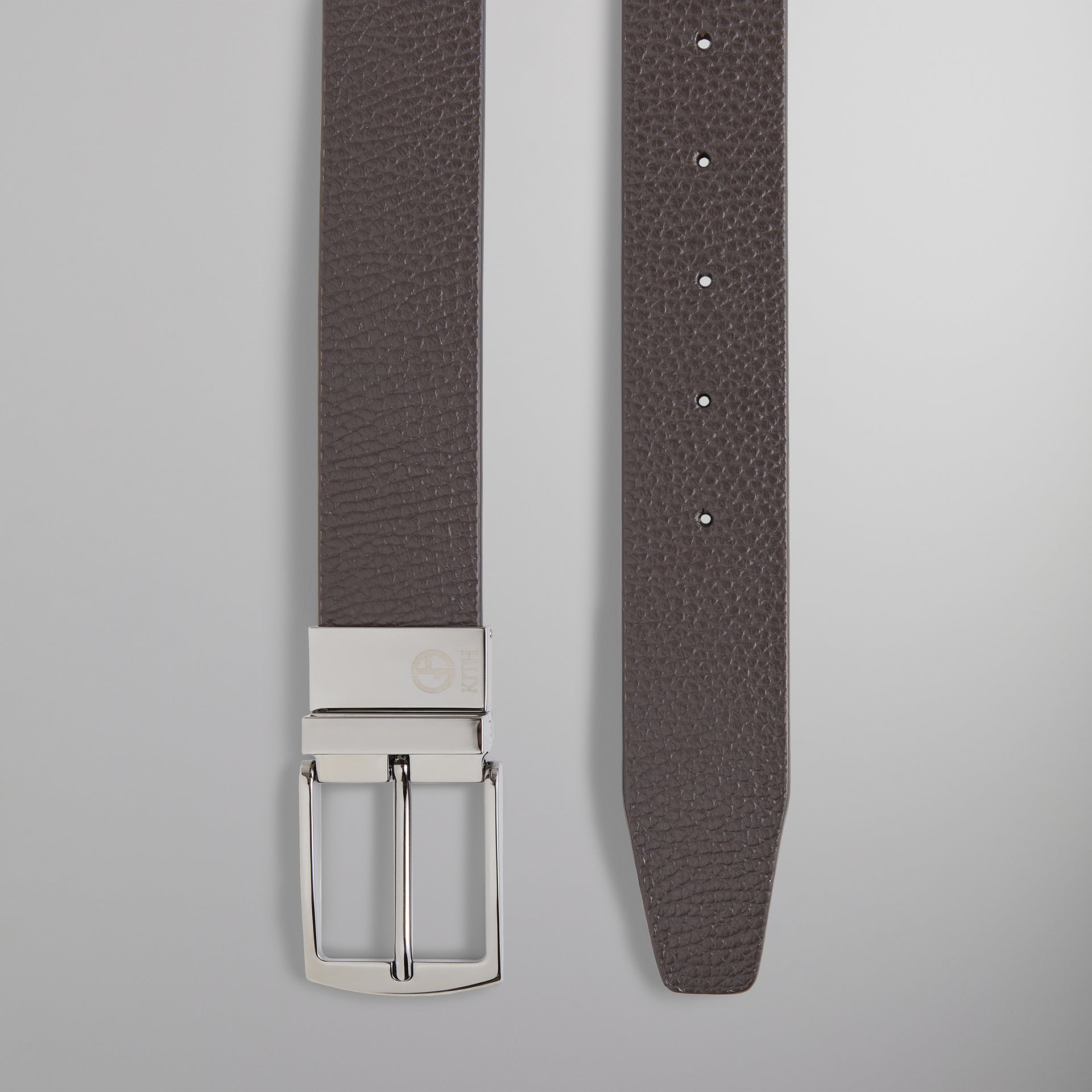 Kith & Giorgio Armani Reversable Leather Belt