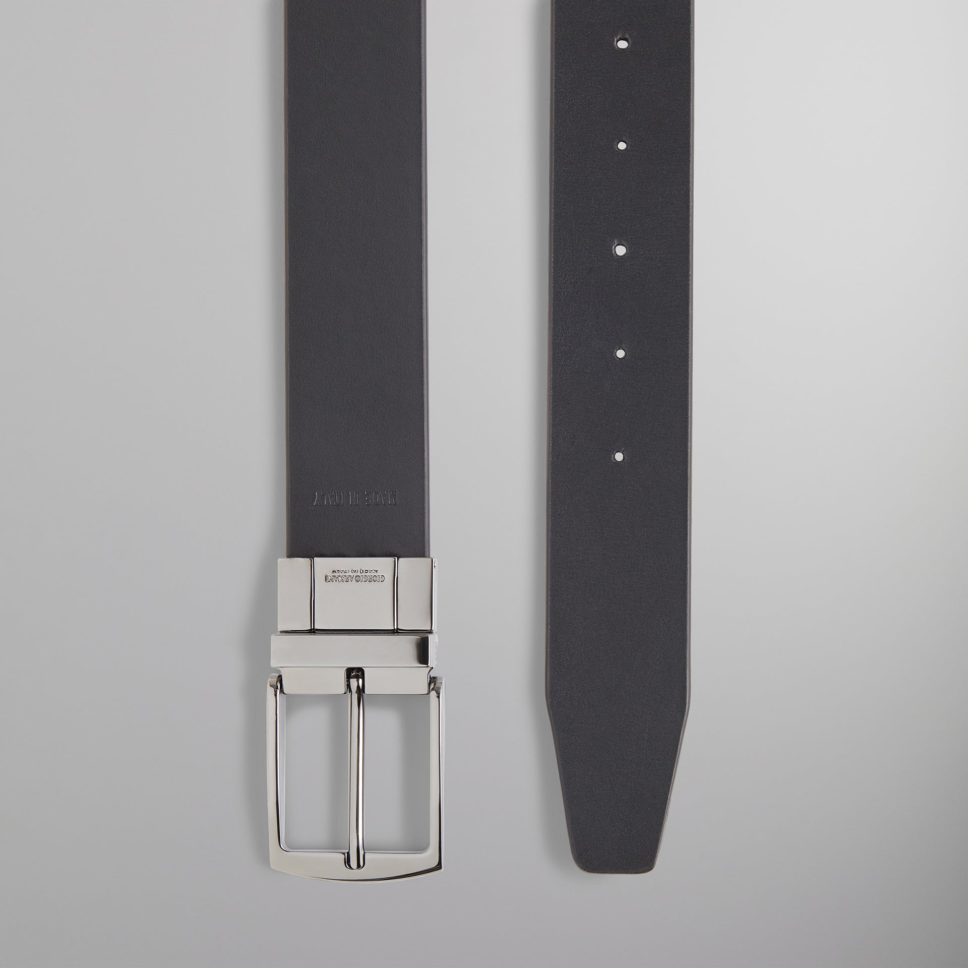 Kith & Giorgio Armani Reversable Leather Belt