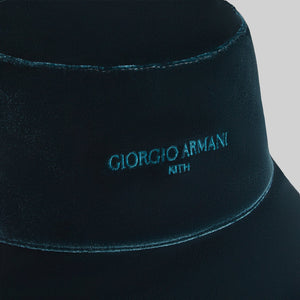 Kith & Giorgio Armani Velour Bucket Hat - Stadium PH