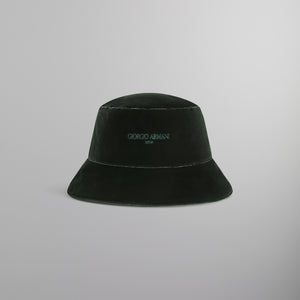 UrlfreezeShops & Giorgio Armani Velour Bucket Hat - Stadium