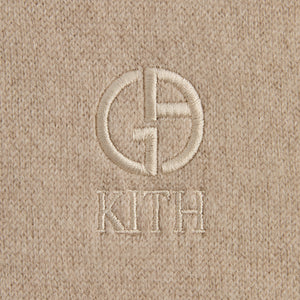 Kith & Giorgio Armani Cashmere Turtleneck - Rope Melange