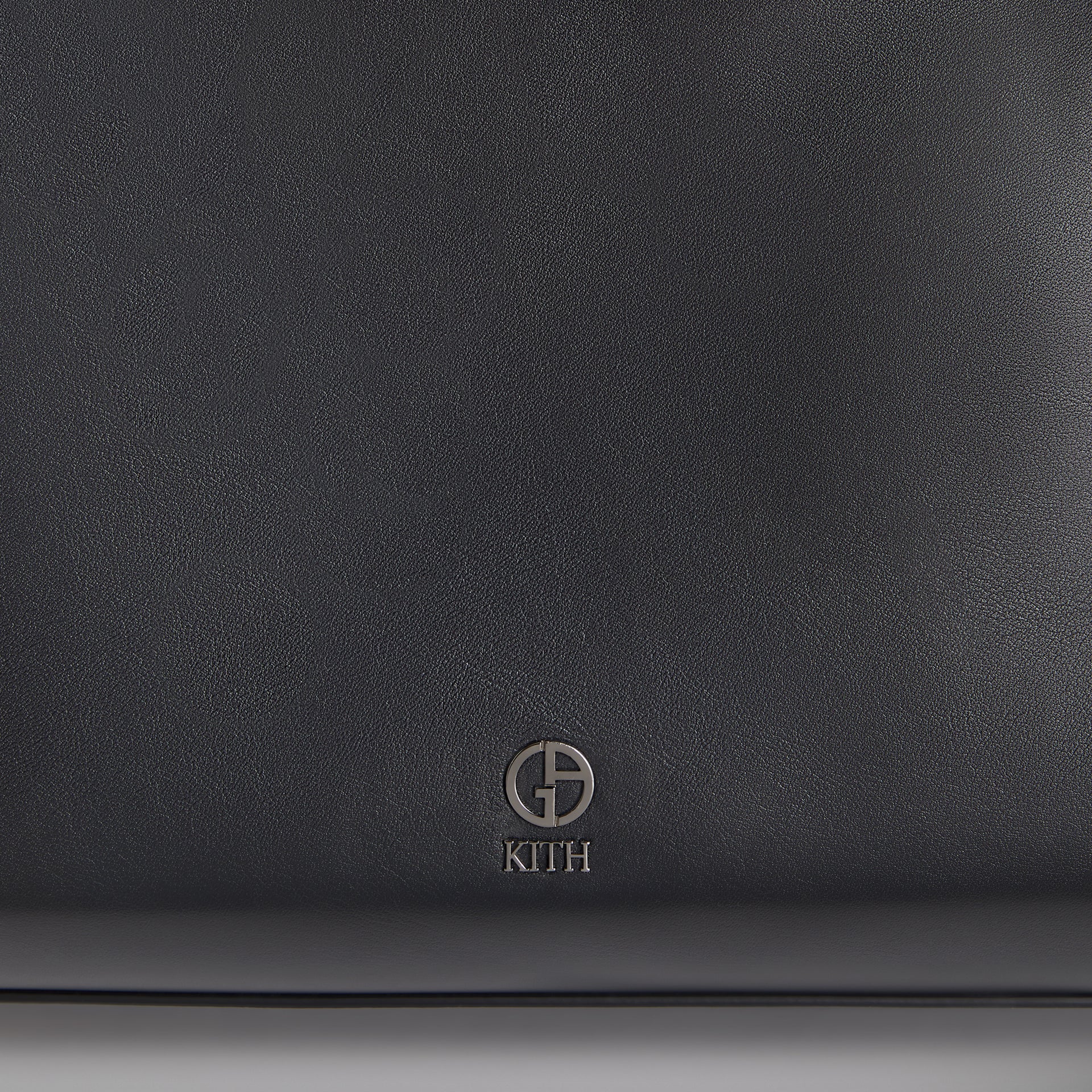 Kith & Giorgio Armani Monogram Leather Document Bag