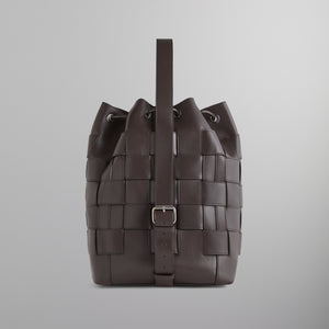 Kith & Giorgio Armani Leather Woven Rucksack - Kindling PH