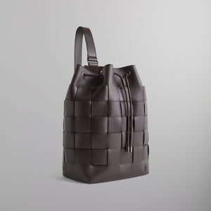 Kith & Giorgio Armani Leather Woven Rucksack - Kindling PH