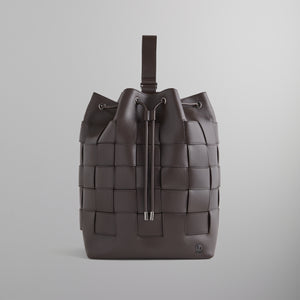 Kith & Giorgio Armani Leather Woven Rucksack - Kindling PH