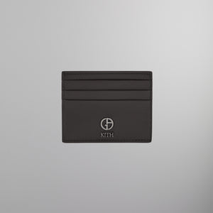 Kith & Giorgio Armani Card Holder - Black