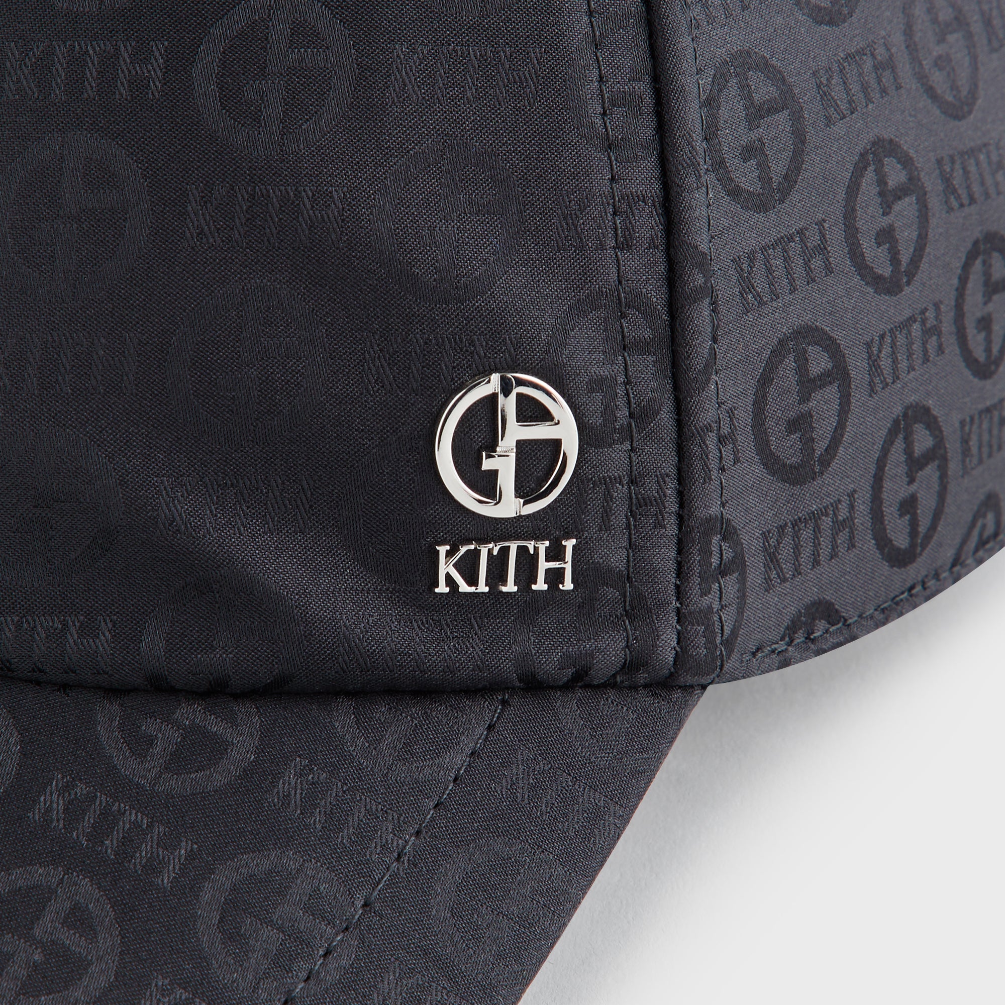 Giorgio Armani & Kith Midweight Jacquard Silk Classic Cap
