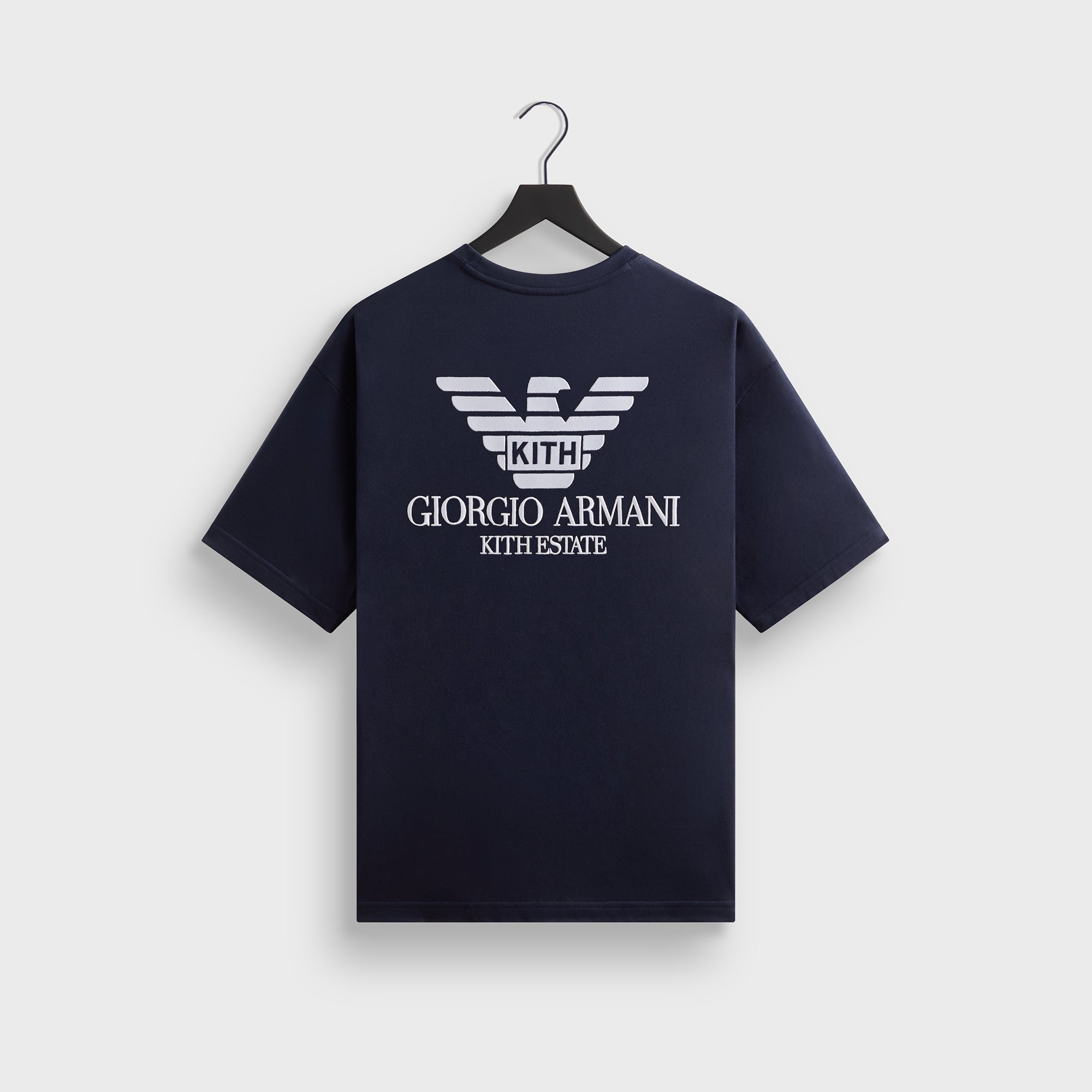 送料関税込み KITH NYC×Armani Malibu Pocket Tシャツ Kith x Giorgio Armani Tee Black メンズ - FW24 - JP