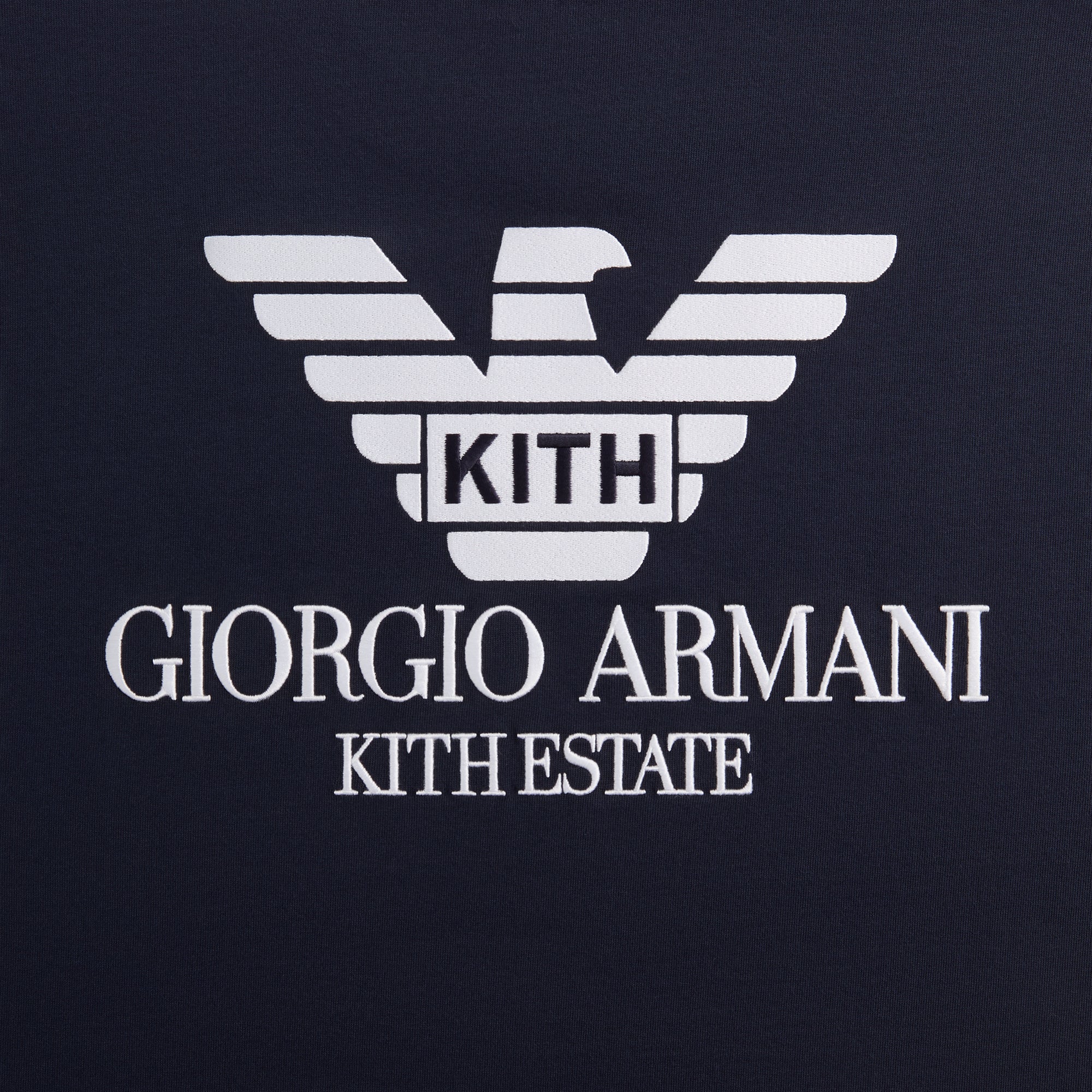 GIORGIO ARMANI × KITH コラボ Estate ロゴ 半袖Tシャツ GM002520E13479B-Front.jpg?v=