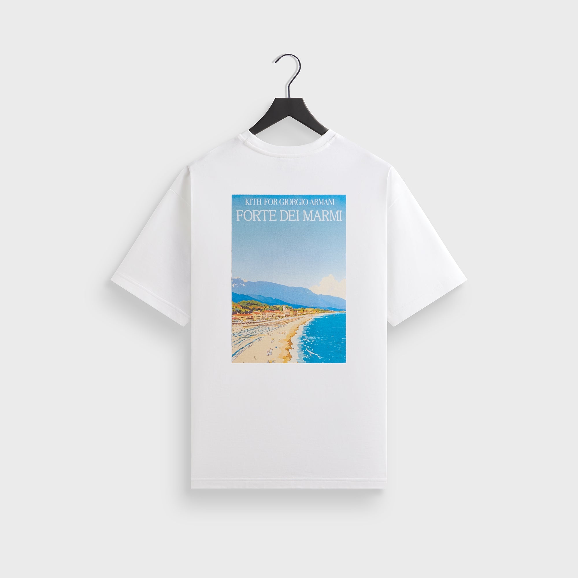 Giorgio Armani & Kith Forte dei Marmi Pocket Tee - White