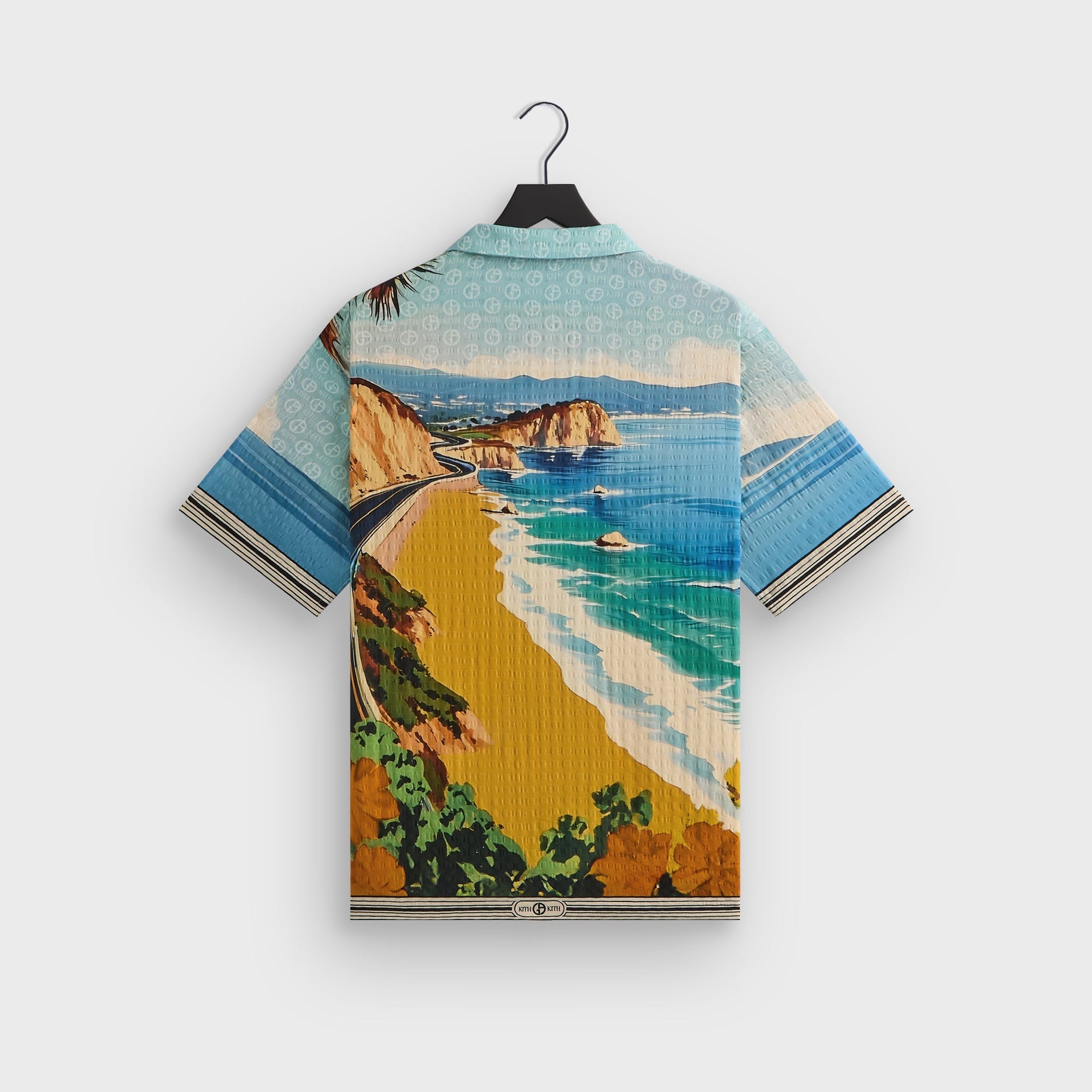 Giorgio Armani & Kith Malibu Short Sleeve Thompson Camp Collar Shirt - Multi PH