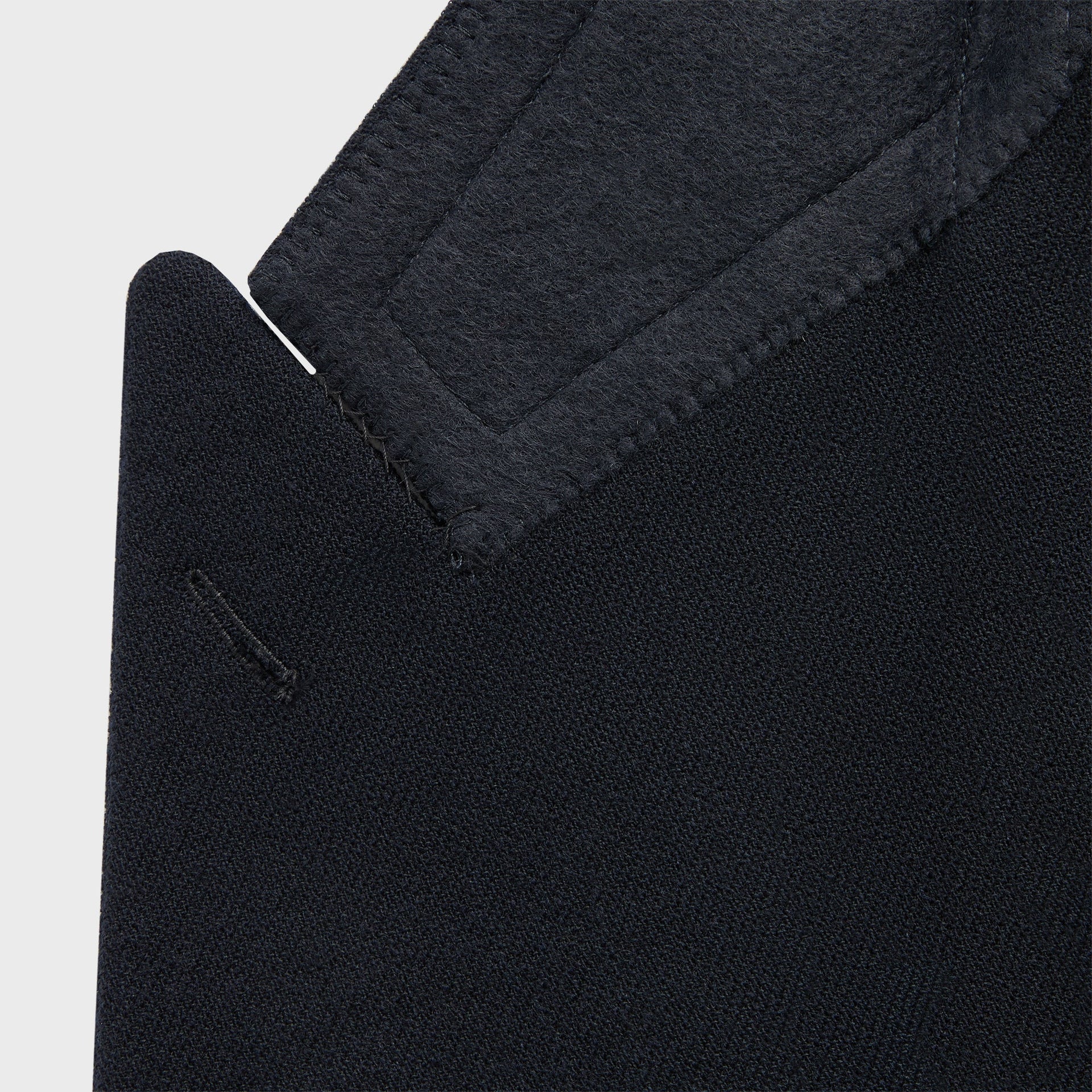 Giorgio Armani & Kith &Kin The Traveller Virgin Wool Double-Breasted Jacket - Ink - PH