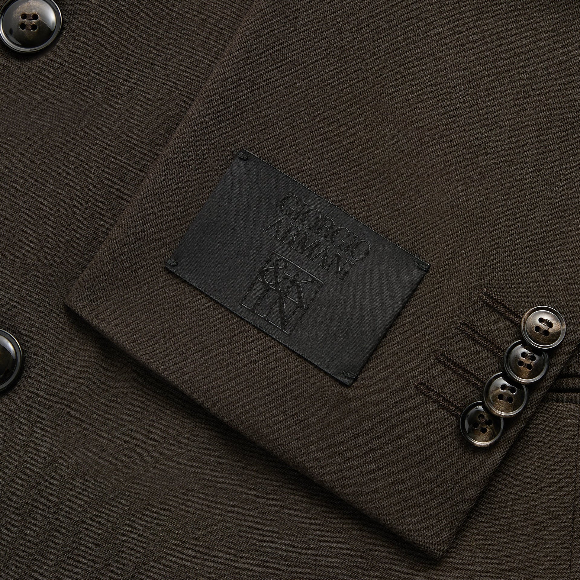 Giorgio Armani & Kith &Kin The Artist Virgin Wool Double-Breasted Jacket - Kindling - PH