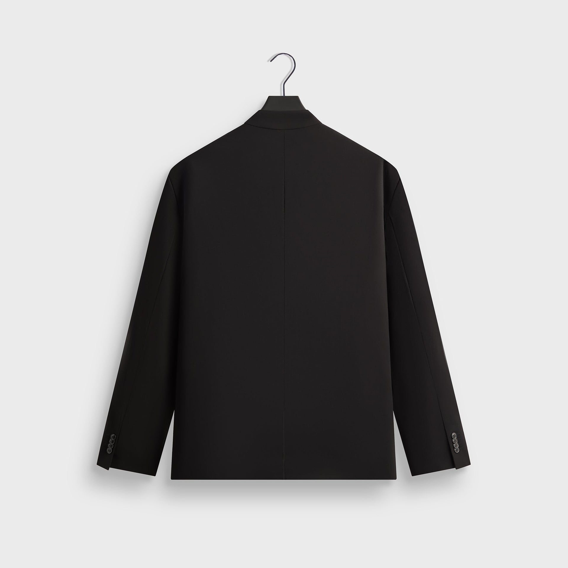 Giorgio Armani & Kith &Kin Milano Crepe Collarless Jacket - Black