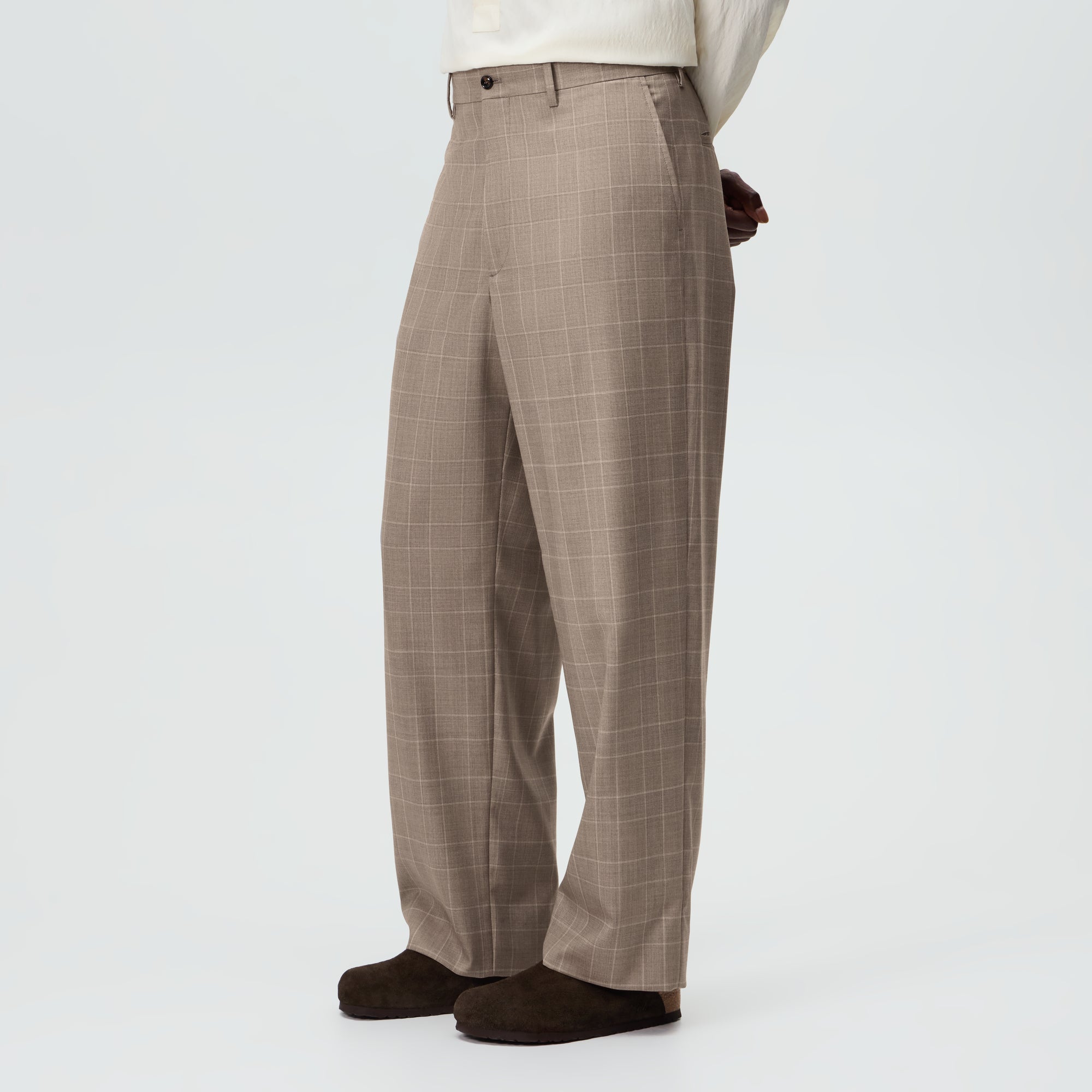 こ*可様 Giorgio Armani ベージュ スラックス Giorgio Armani & Kith &Kin Summer Trouser - Dark Ash