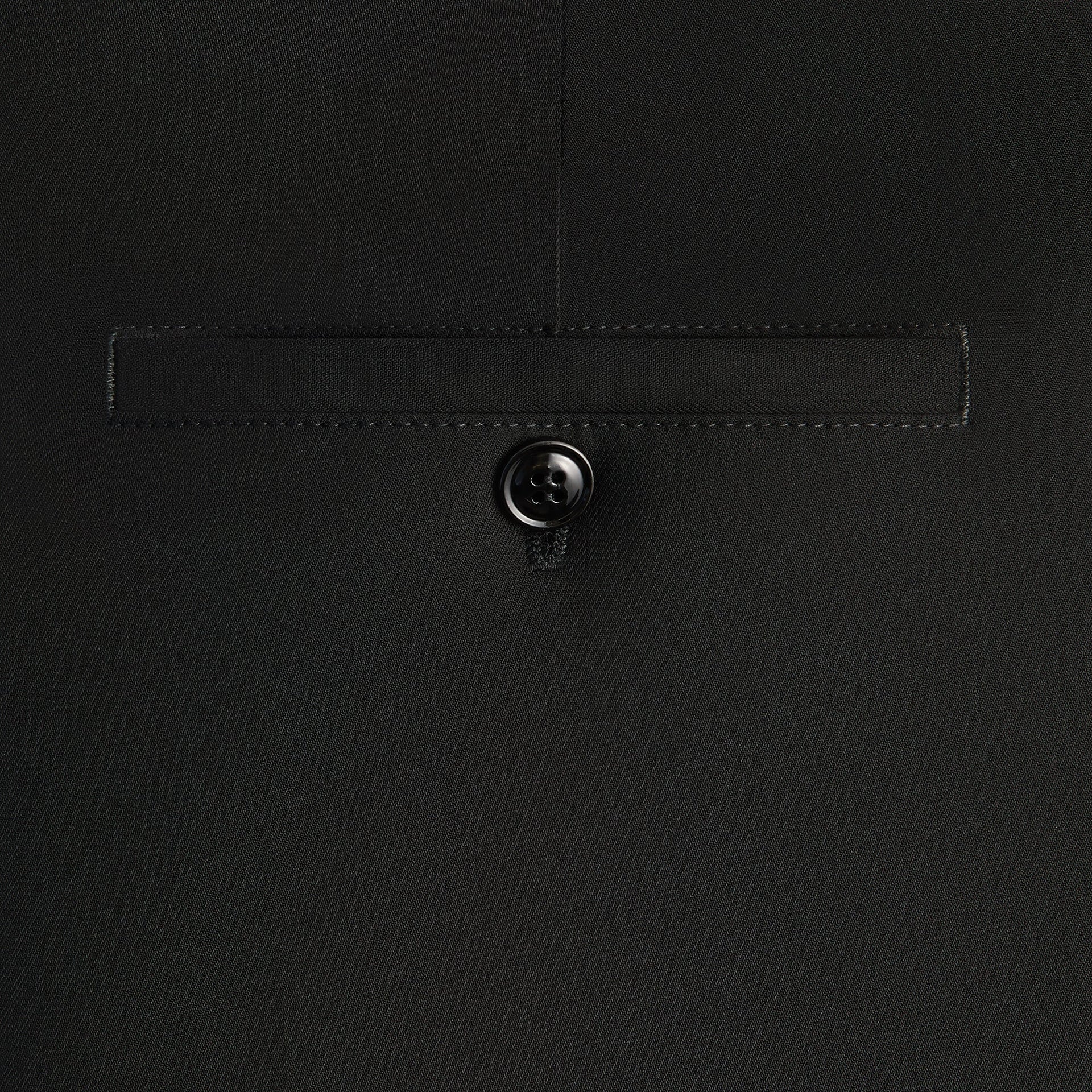 Giorgio Armani & Kith &Kin Milano Crepe Flat Front Trouser - Black - PH