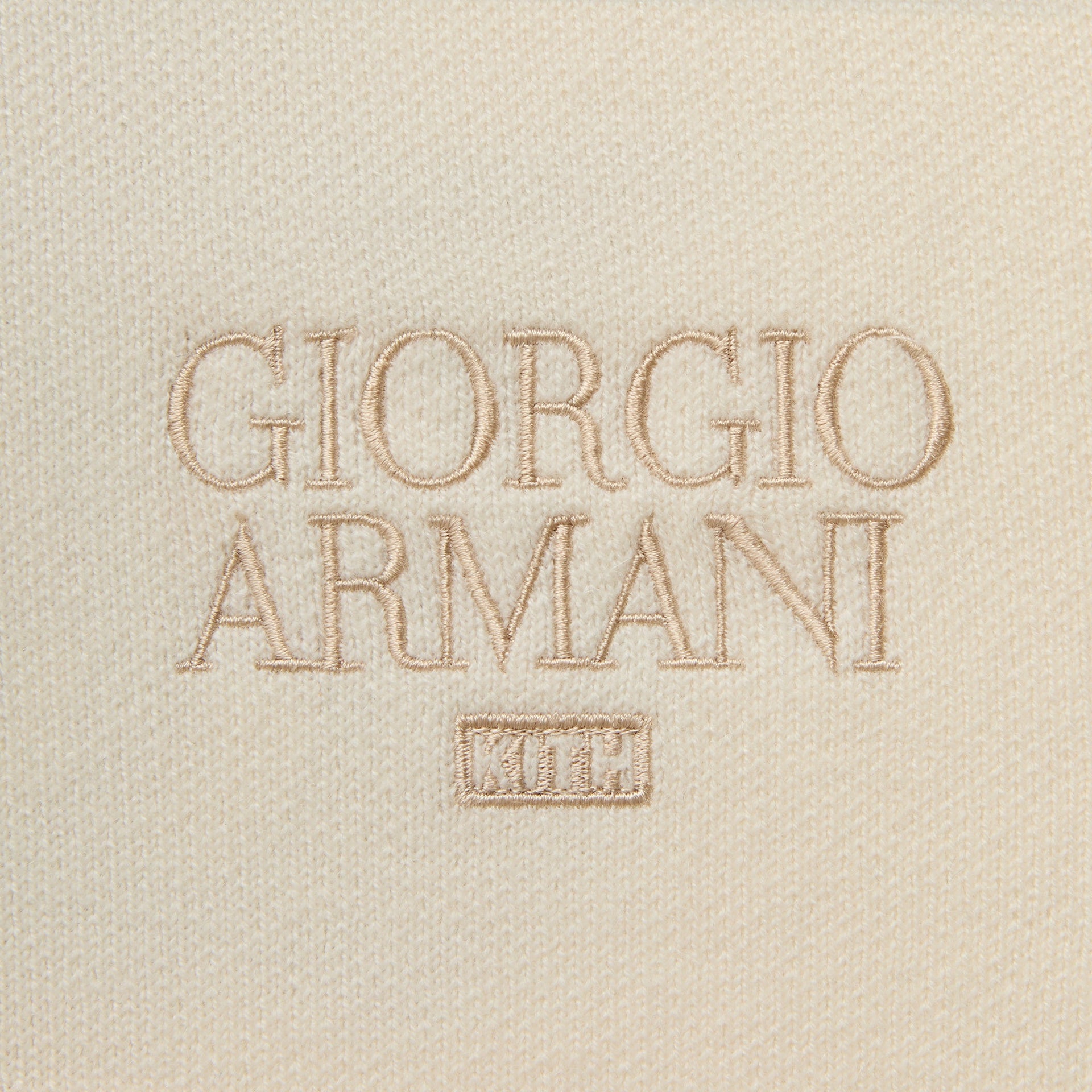 Giorgio Armani & Kith for the New York Knicks Harmon Rugby Polo - Sandrift