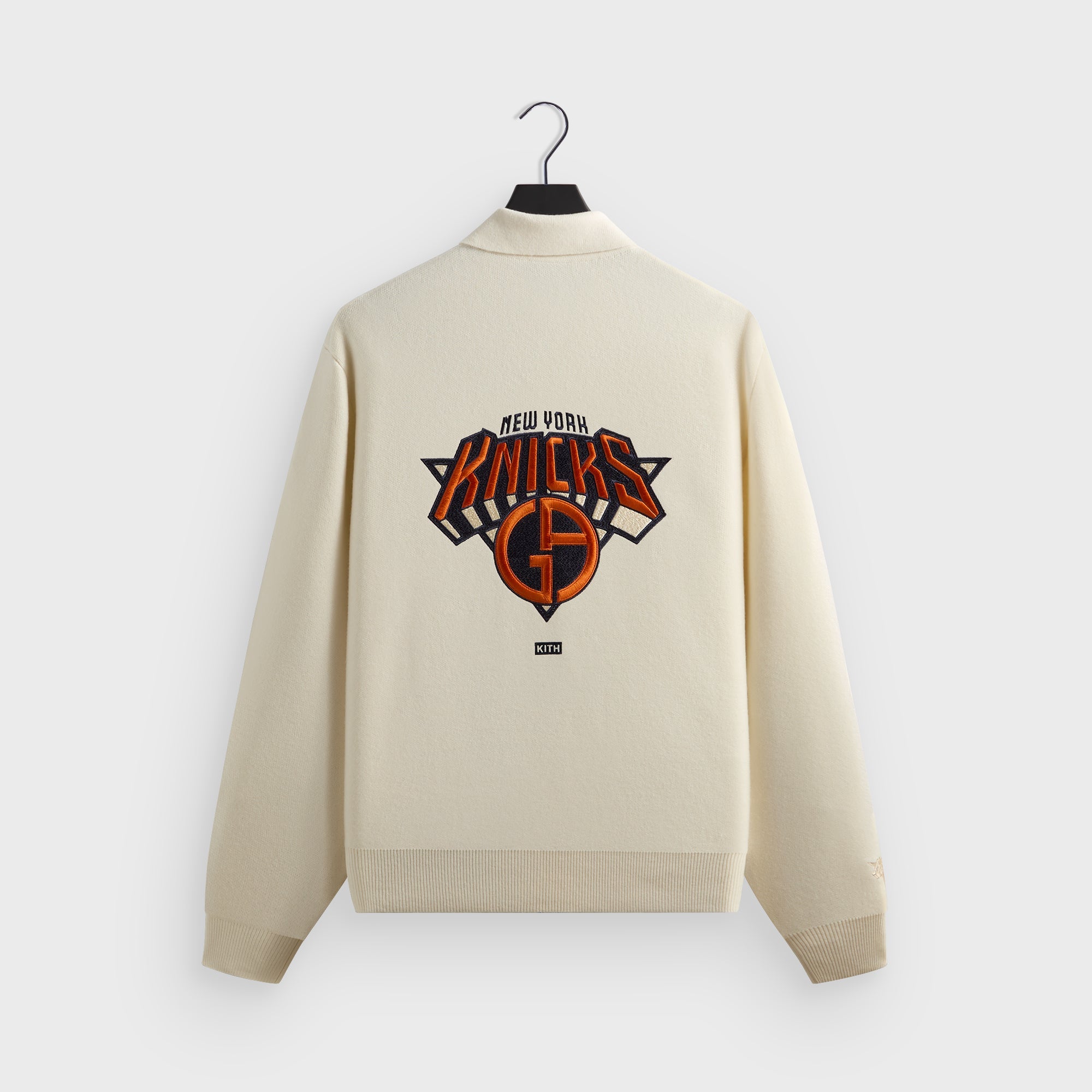 NEW YORK KNICKS ヴィンテージ ゲームシャツ アール・モンロー Giorgio Armani & Kith for the New York Knicks Harmon Rugby Polo - Sand