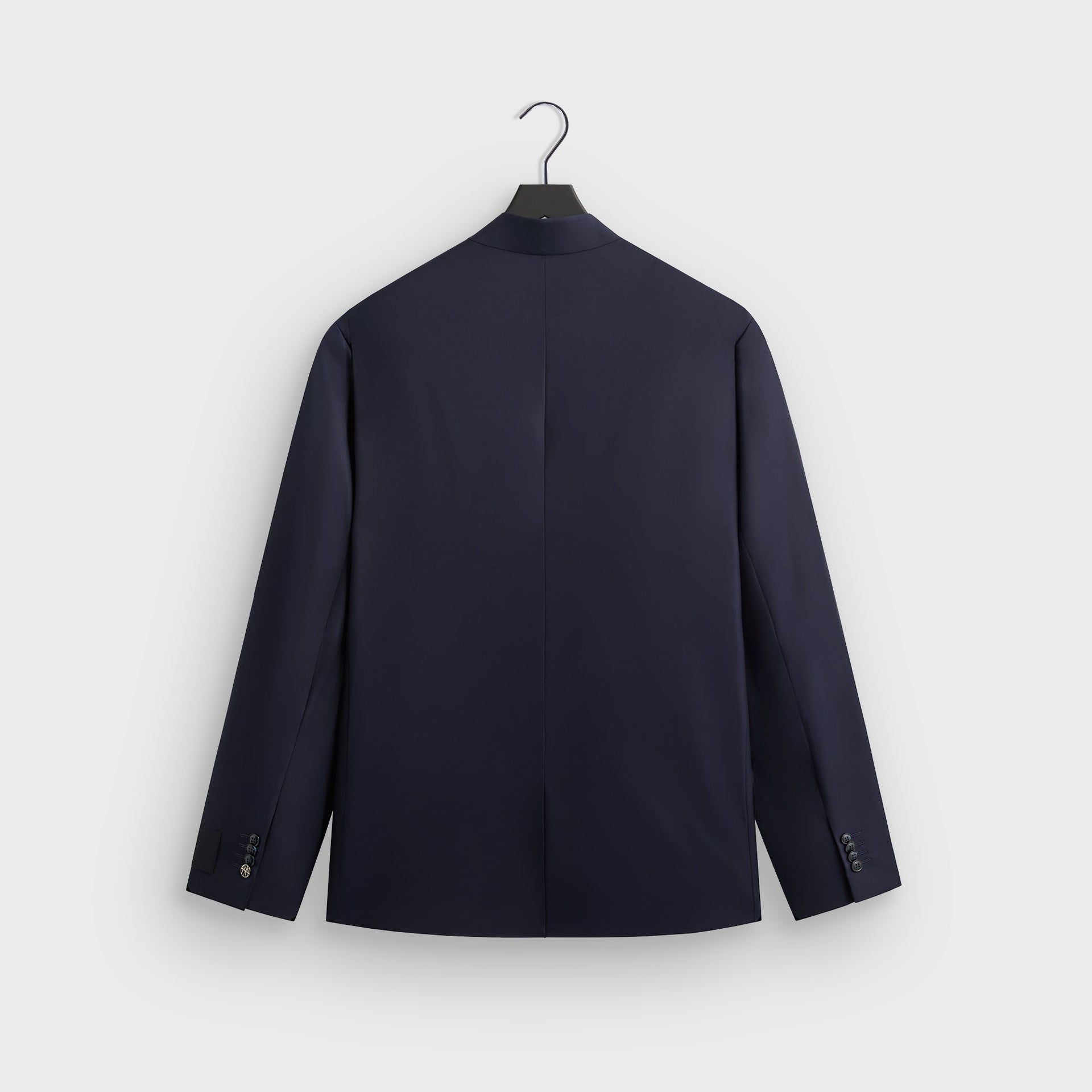 Giorgio Armani & Kith &Kin Cropped Collarless Jacket - Blue / Navy