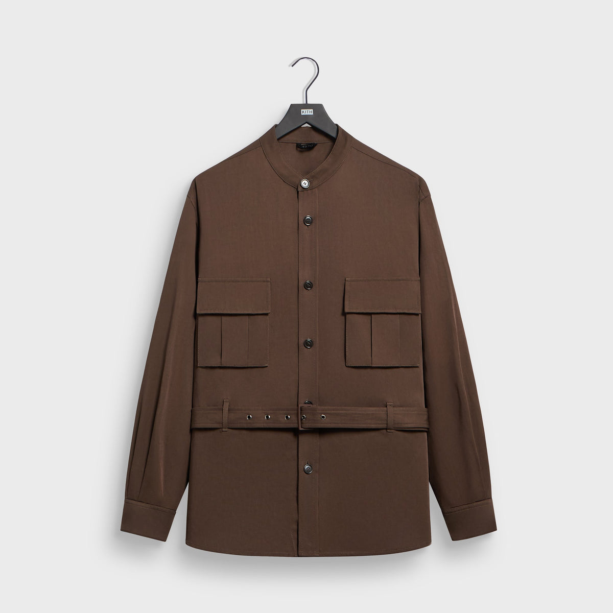 Giorgio Armani & Kith Belted Shirt - Marrone