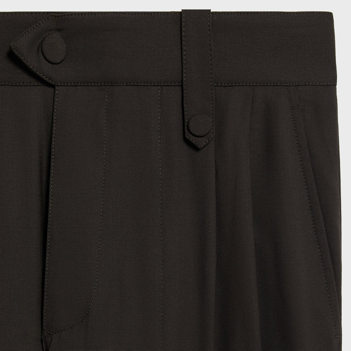 Giorgio Armani & Kith Virgin Wool Cargo Pant - Prugna